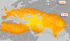 Eutelsat W5 Ku-band Wide Beam Coverage